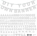 131 PCS Custom Banner DIY Letter Banners Personalized Banner by Unknown