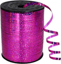 500 Yards Rose Pink Shiny Curling Ribbon Shiny Metallic Roll by Gliberli
