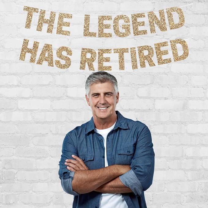 Pre-Strung The Legend Has Retired Banner - Image 4