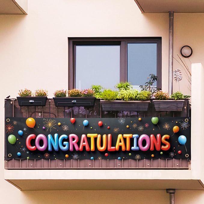 Congratulations Banner for Prom - Image 8
