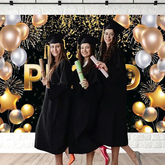 We Are Proud of You Banner – 7x5ft Graduation Banner, Congratulations Banner - Image 4