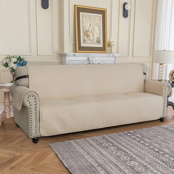 XINEAGE Oversized Sofa Cover Waterproof Couch Covers - Image 2