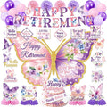 Retirement Party Decorations for Women, Butterfly Retirement Decorations | by KOTLMIGHT
