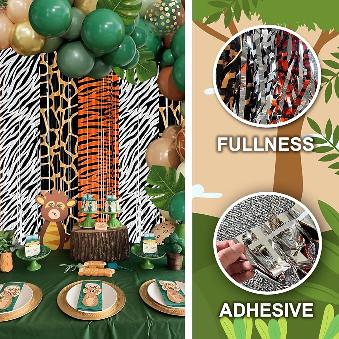 Jungle Safari Balloon Arch Garland Kit Birthday Party Decorations | Animal - Image 4