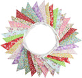 10M/32Ft Triangle Bunting Banner, Baby Shower, Outdoor and Home Decorations by JIALITFUN