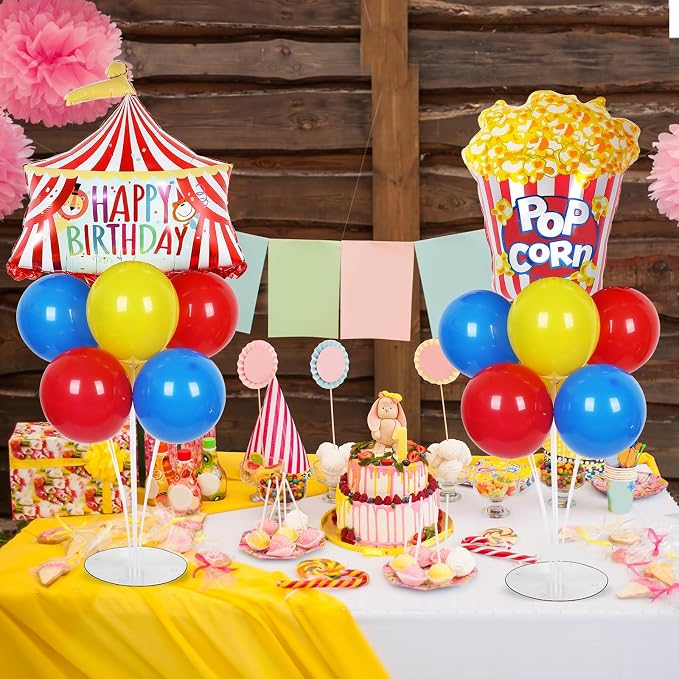 Carnival Circus Birthday Party Balloons Stand Kit 2 Sets - Image 5