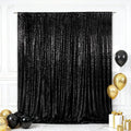 Eternal Beauty Black 3mm Sequin Backdrop 8x10 Ft by EternalBeauty