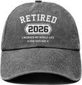 Retirement Gifts for Men Woman 2026 Mens Retired Hat Teacher Coworker Dad by Acotxber