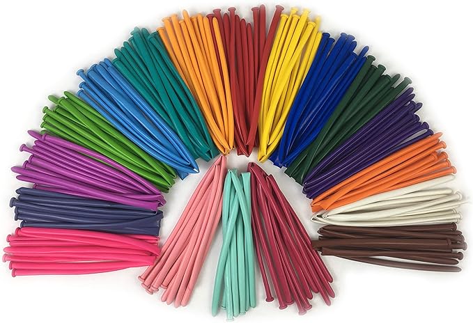 KADBANER 260 Long Balloons 100 Pack Latex Balloons | by KADBANER