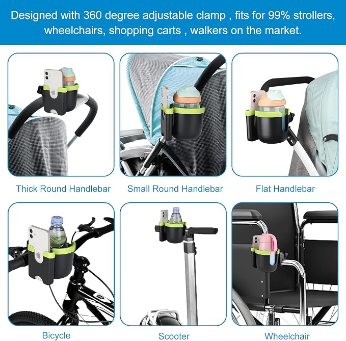 Accmor Stroller Cup Holder - Image 7