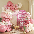 CROSSFINGERS Dusty Pink Balloon Arch Kit, Mexican Fiesta Party Decorations | by CROSSFINGERS