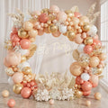 125pcs Peach Balloon Arch Kit by FOTIOMRG