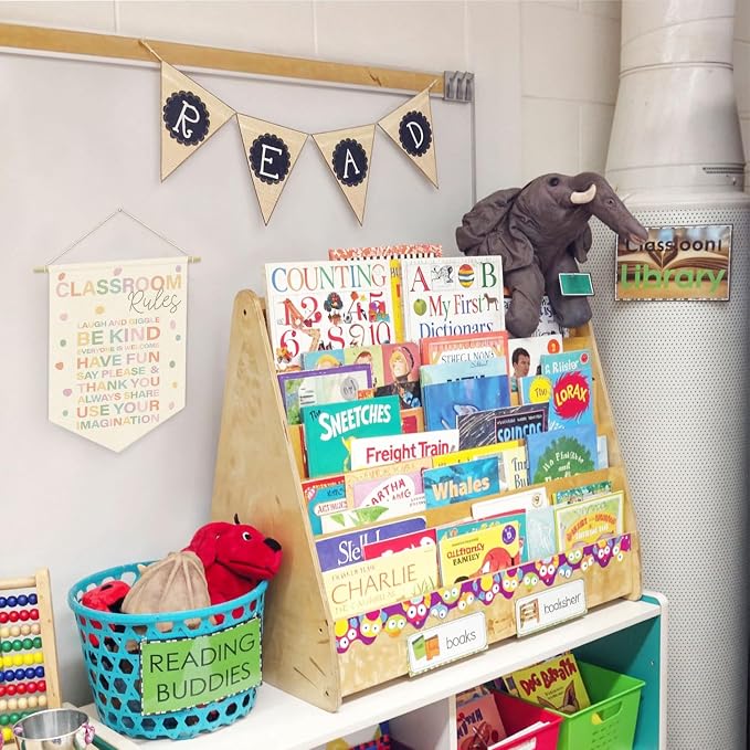 Classroom Rules Linen Canvas Banner, Teacher Must Haves - Image 4