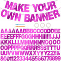 BEISHIDA Double-sided Purple 116Pc A-Z DIY Letter Custom Banner Party Decor | by Beishida