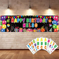 Lonfliness Personalized Birthday Banner Happy Birthday Party Decor Custom DIY by Lonfliness