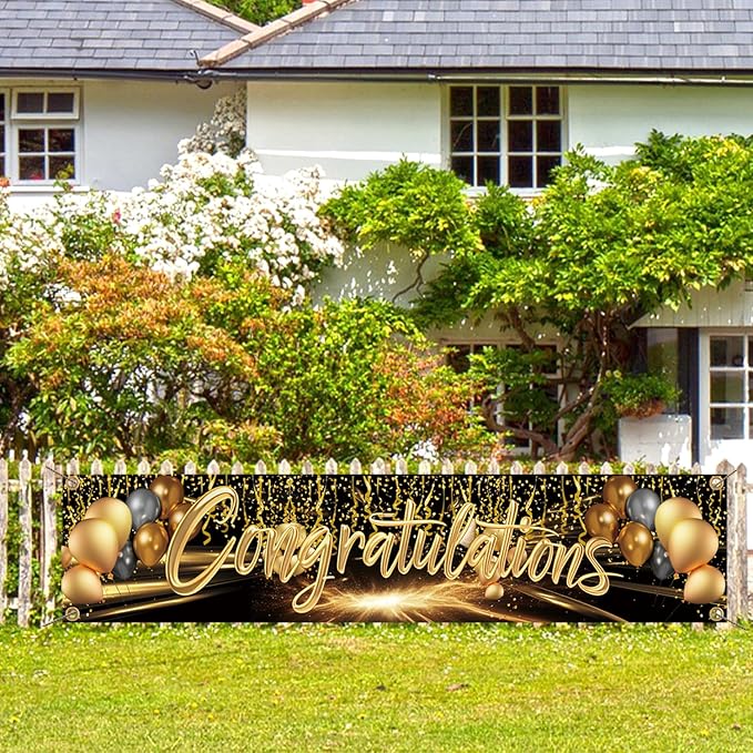 Congratulations Banner 6x1.3FT - Image 3