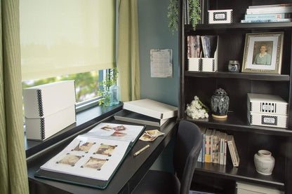 Gaylord Archival Tan Flip-Top Document Storage Box - 2 1/2W x 12 1/4L x 10 1/4" H