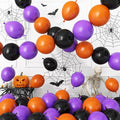 Black Purple Orange Link Balloons, Linking Balloons by BTZO