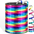 600 Yards Rainbow Shiny Curling Ribbon 1/5 Inch Rainbow Balloon String Ribbon by Unknown