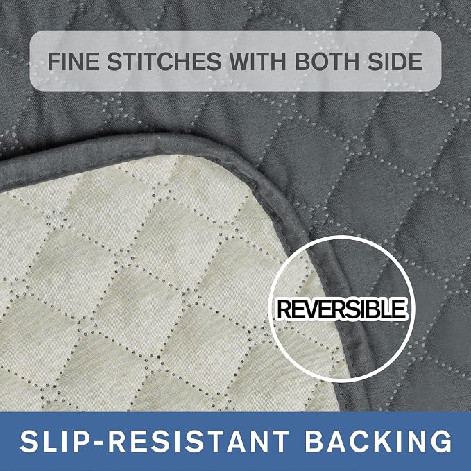XINEAGE Water Resistant Recliner Cover, Nonslip Recliner Chair Covers - Image 6