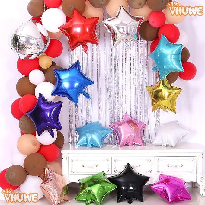 Silver Star Balloons 18 Inch - Image 7