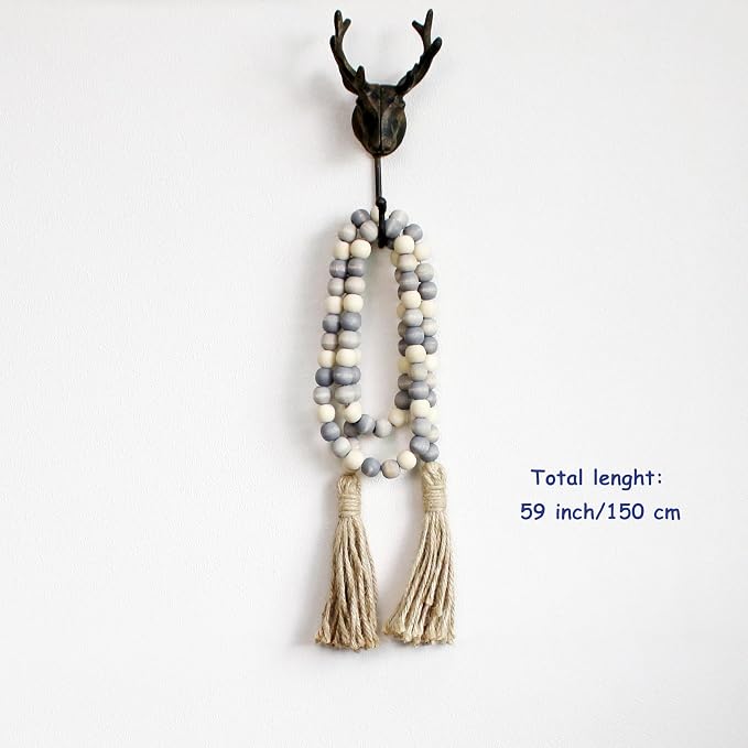 CVHOMEDECO. Wood Beads Garland - Image 6