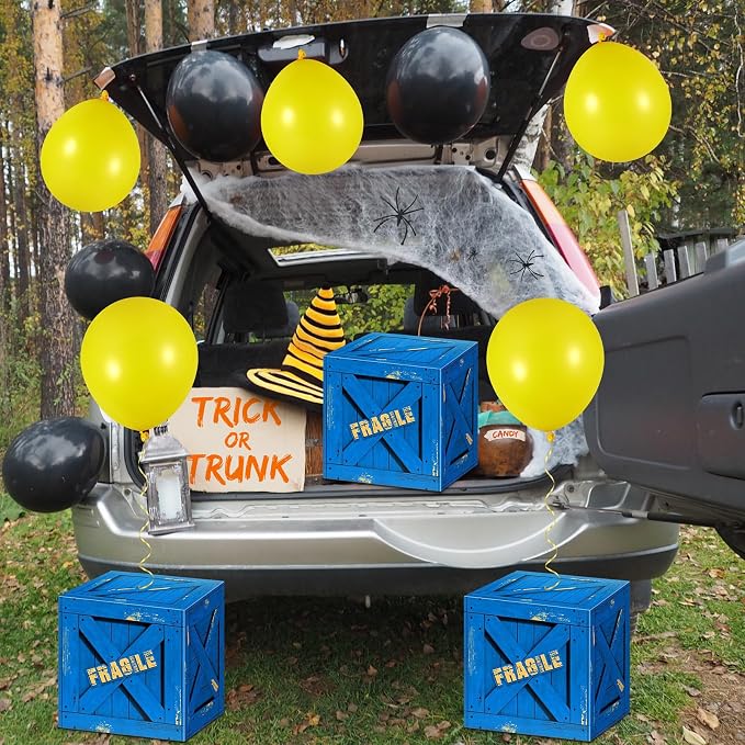 Qilery 24 Pcs Balloon Box Party Military Supply Fragile Loot Drop Box Party - Image 6