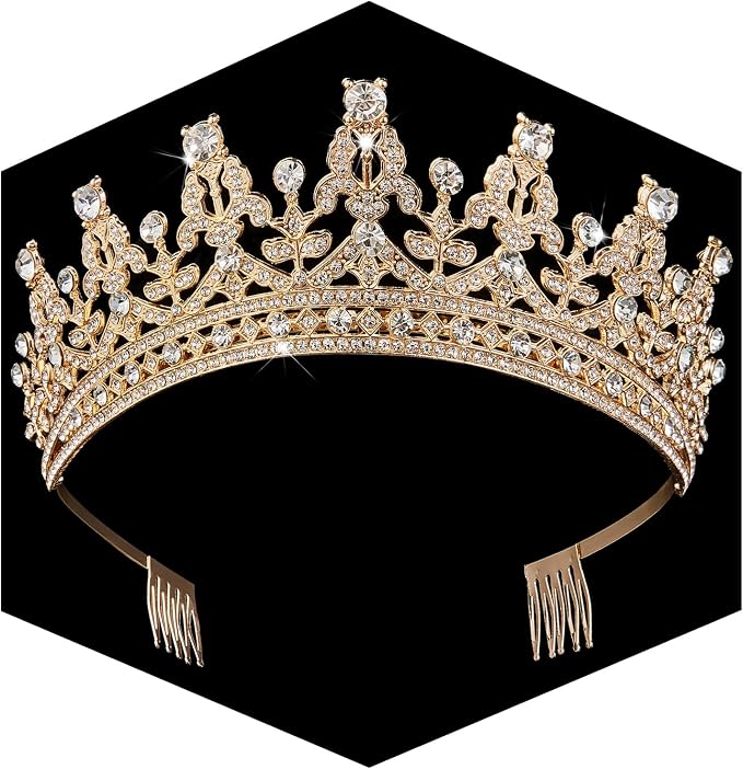 Fesciory Birthday Crown for Women, Adult Fit, Coming of Age Gifts & Halloween by Fesciory