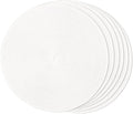 FunWheat Round Braided Placemats Set of 6 Table Mats by FunWheat