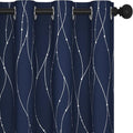 Deconovo Living Room Curtains 108 Inch Long, Thermal Insulated, Room Darkening by Unknown