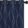 Deconovo Living Room Curtains 54 Inches Long, Thermal Insulated, Room Darkening by Unknown