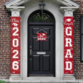 Moukeren 3 Pieces 2026 Graduation Party Decorations Graduation Porch Sign Class by Moukeren