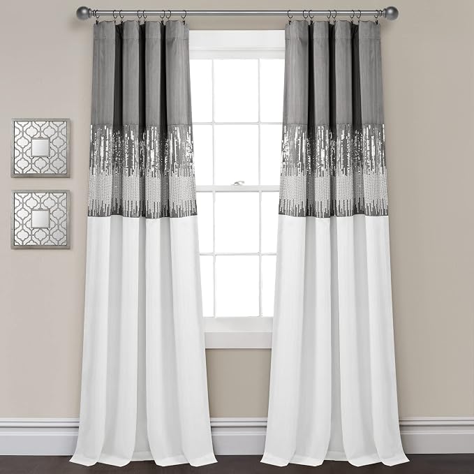 Lush Decor Night Sky 100% Blackout Window Curtain Panel Single 42"W x 84"L by LushDecor