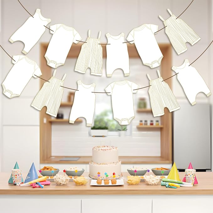 Neutral Baby Shower Bunting - Image 3