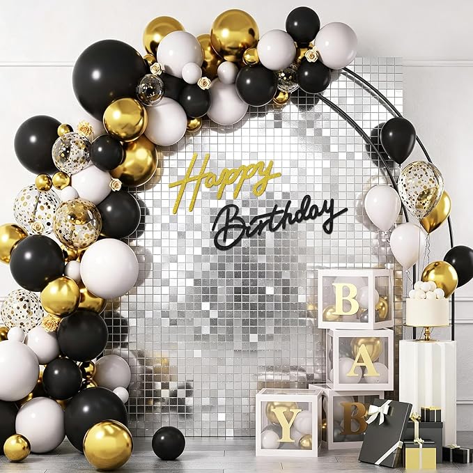 TONIFUL Happy Birthday Sign for Backdrop - Image 4