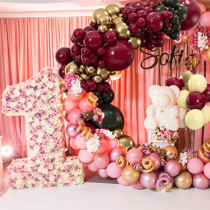 Burgundy Balloons - Image 7