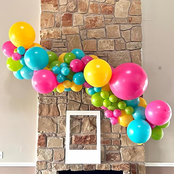 Rainbow Balloons, for Birthday Baby Shower Summer Topic Party Decorations - Image 5