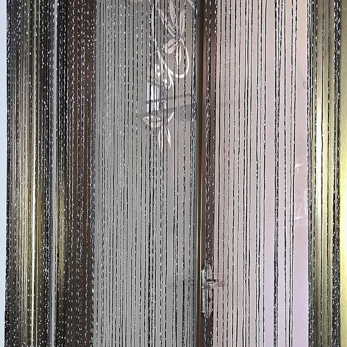 Home Decor Sequin Curtain for Doorway, Door String Curtains, 39x79 inch Hanging - Image 6