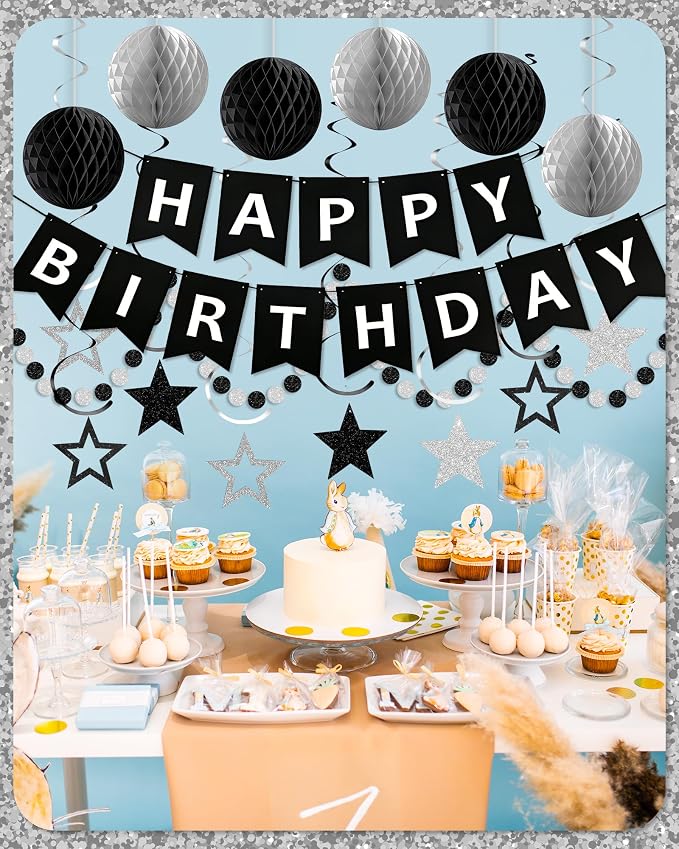 Happy Birthday Decorations, Party Decorations Banners - Image 5