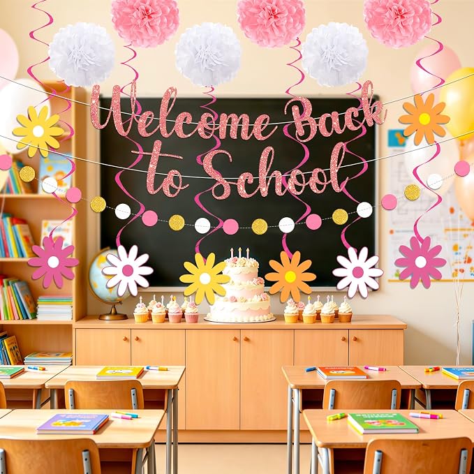 Daisy Welcome Back to School Decorations - Image 5