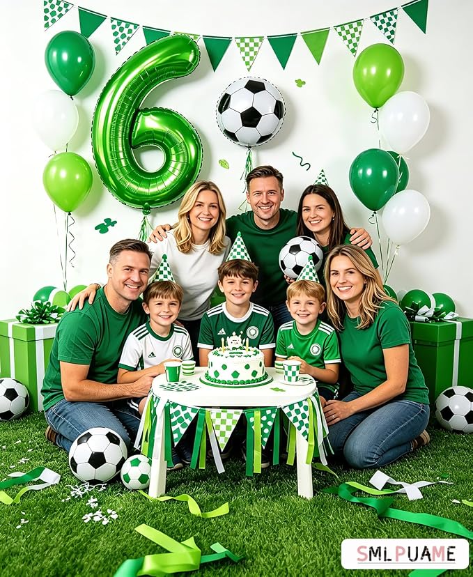 40 inch Number Balloon 0-9 Green Large Number 4 Balloons, Digital Balloons - Image 4
