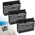 Linkstyle 3PCS Boat Storage Mesh Bag, Self Adhesive Marine Caddy Organizer by Linkstyle