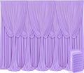 8 Panels Lavender Backdrop Curtains by Tao-GePartyDecorations