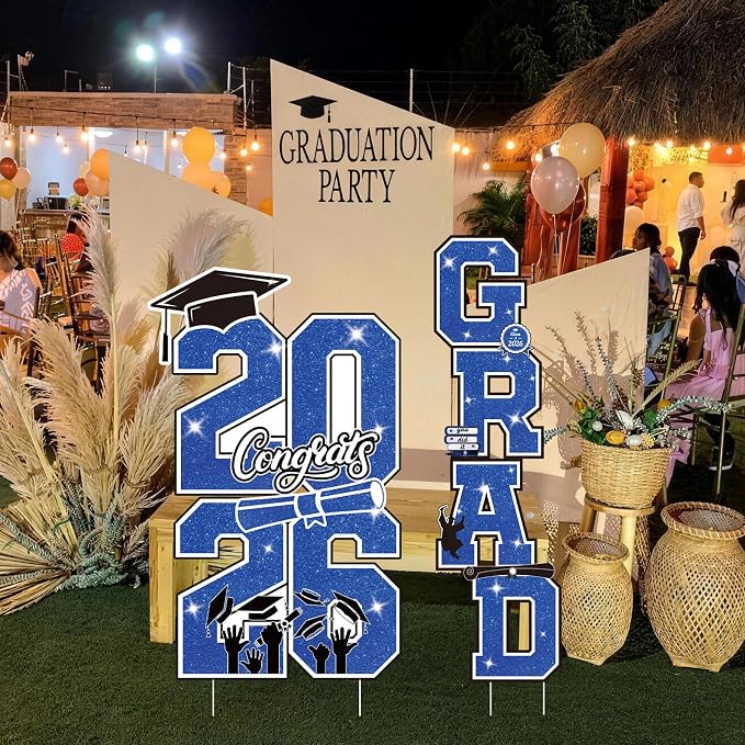 Graduation Yard Sign Class of 2026 Decorations - Image 6