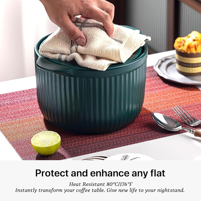 LEXMORE PlaceMats Set of 12 Vinyl/Plastic Woven Place Mats - Image 5