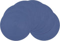 SHACOS Round Placemats Set of 6 Washable 15 inch Round Table Mats Cotton by SHACOS