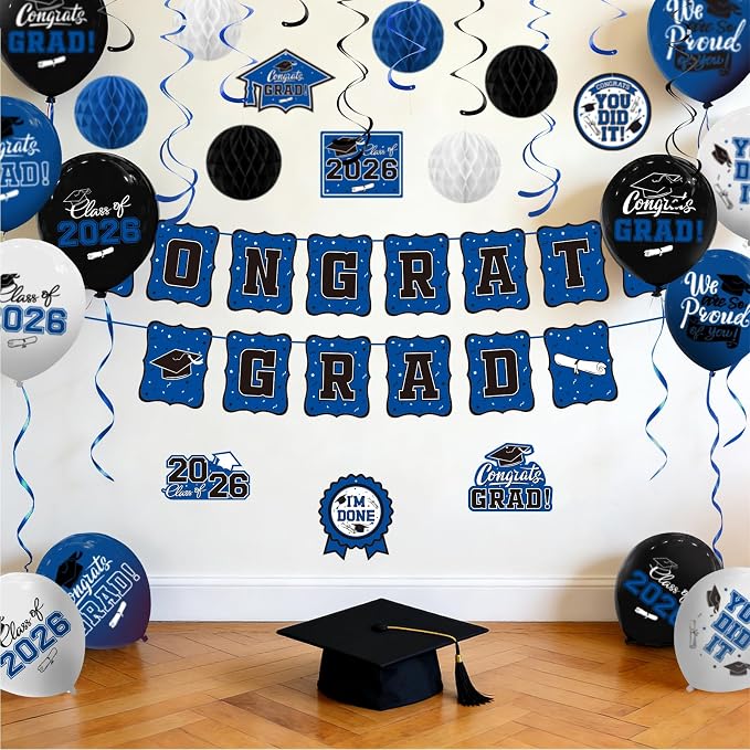 Graduation Party Supplies Kit - Image 4