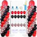 2 Sets Adjustable Balloon Column Stand Kit by Naozinebi