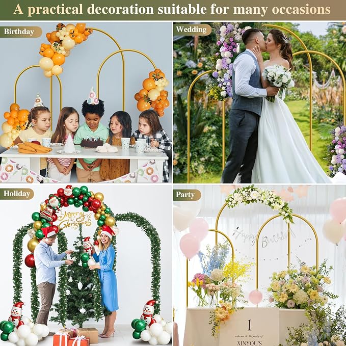 Metal Arch Backdrop Stand, easy set-up, - Image 6