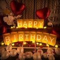Happy Birthday Decorations, Include Light up Letters, by Peledic